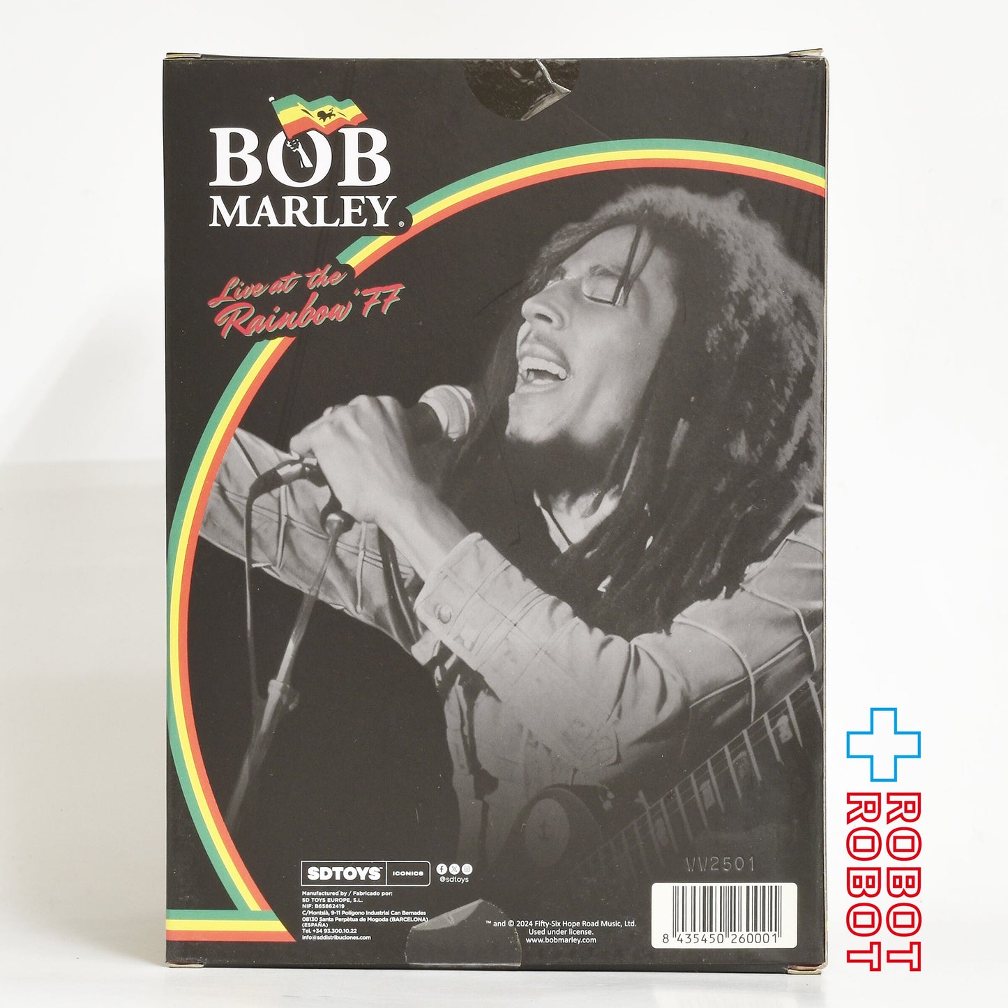 SDトイズ ボブ・マーリー ライブ・アット・ザ・レインボー '77 9インチ スタチュー PVC フィギュア 未開封