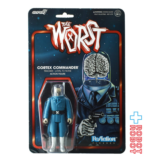 リ・アクション ザ・ワースト コルテックス・コマンダー（スカム・スクワッド Ver.） 3.75インチ アクションフィギュア 未開封