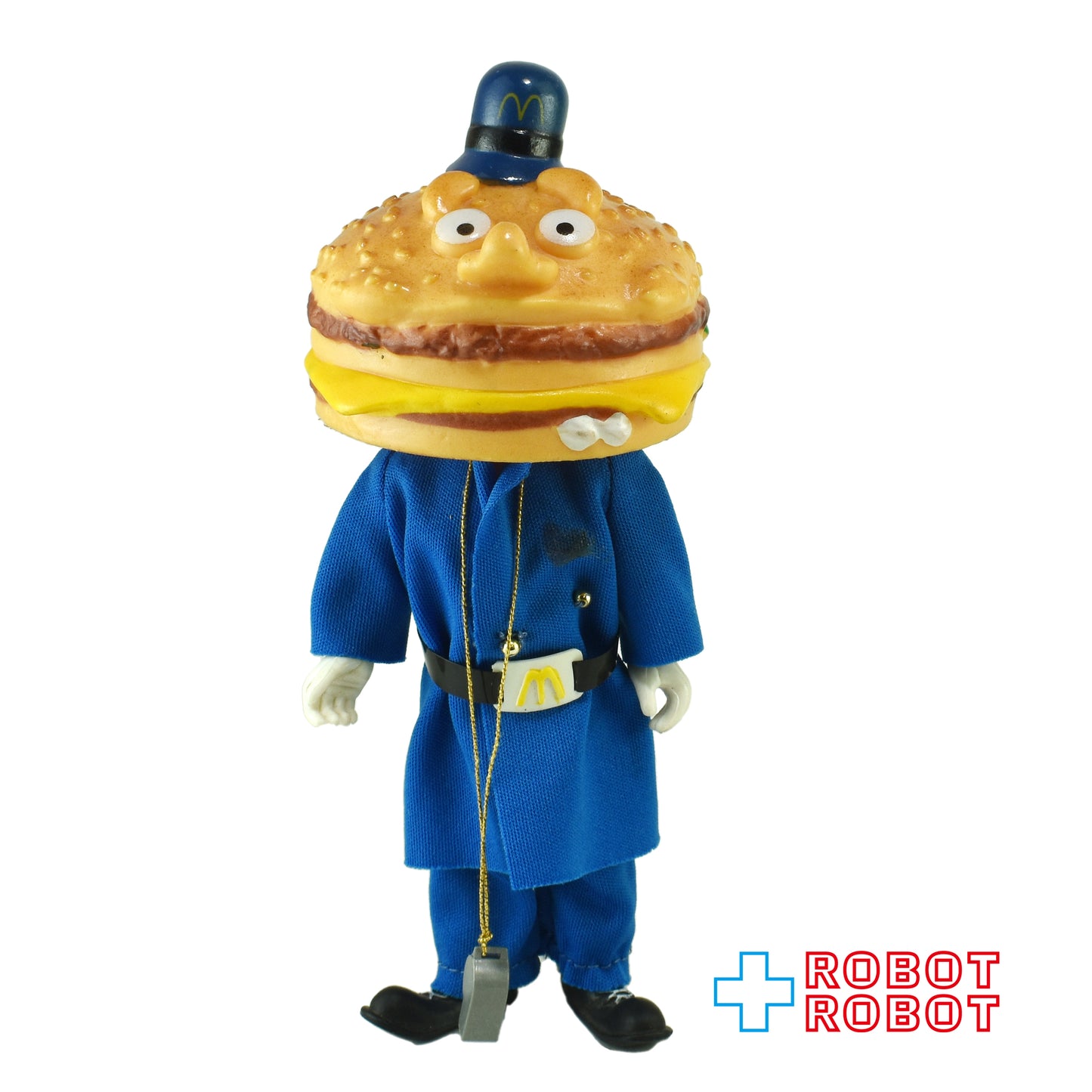 レムコ社 マクドナルドランド ビッグマックポリス フィギュア ビッグヘッド 胸の星欠 企業物