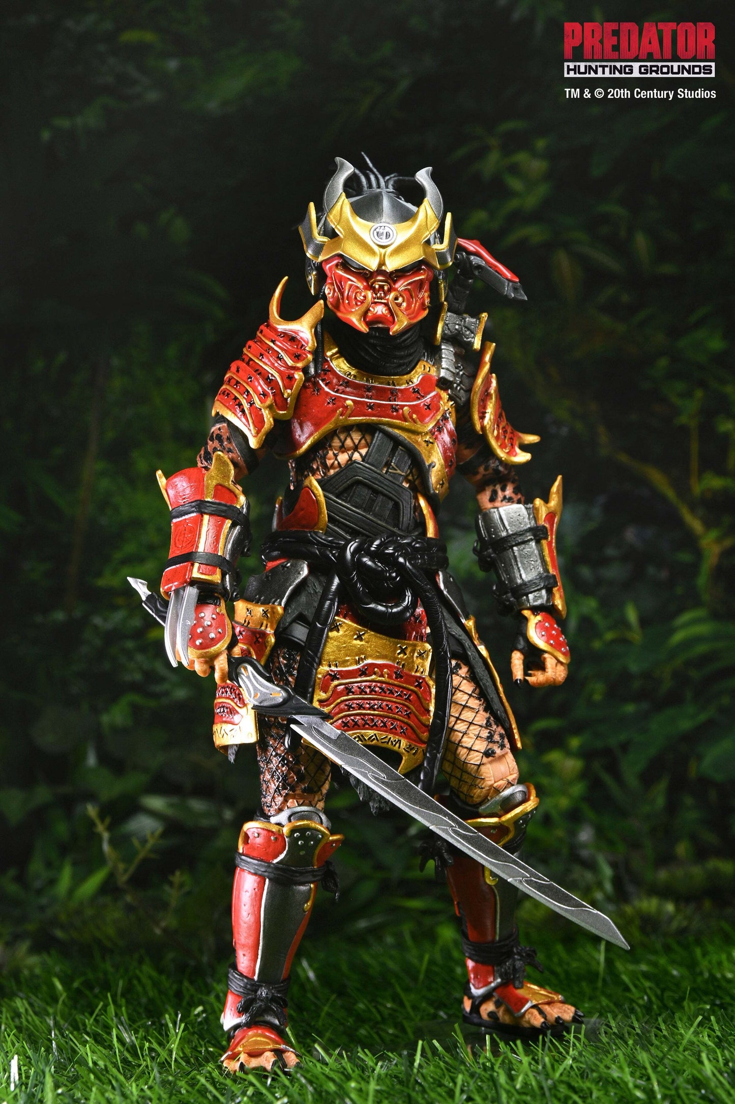 ネカ NECA プレデター：ハンティング・グラウンズ アルティメット サムライ プレデター 7インチ アクションフィギュア 未開封