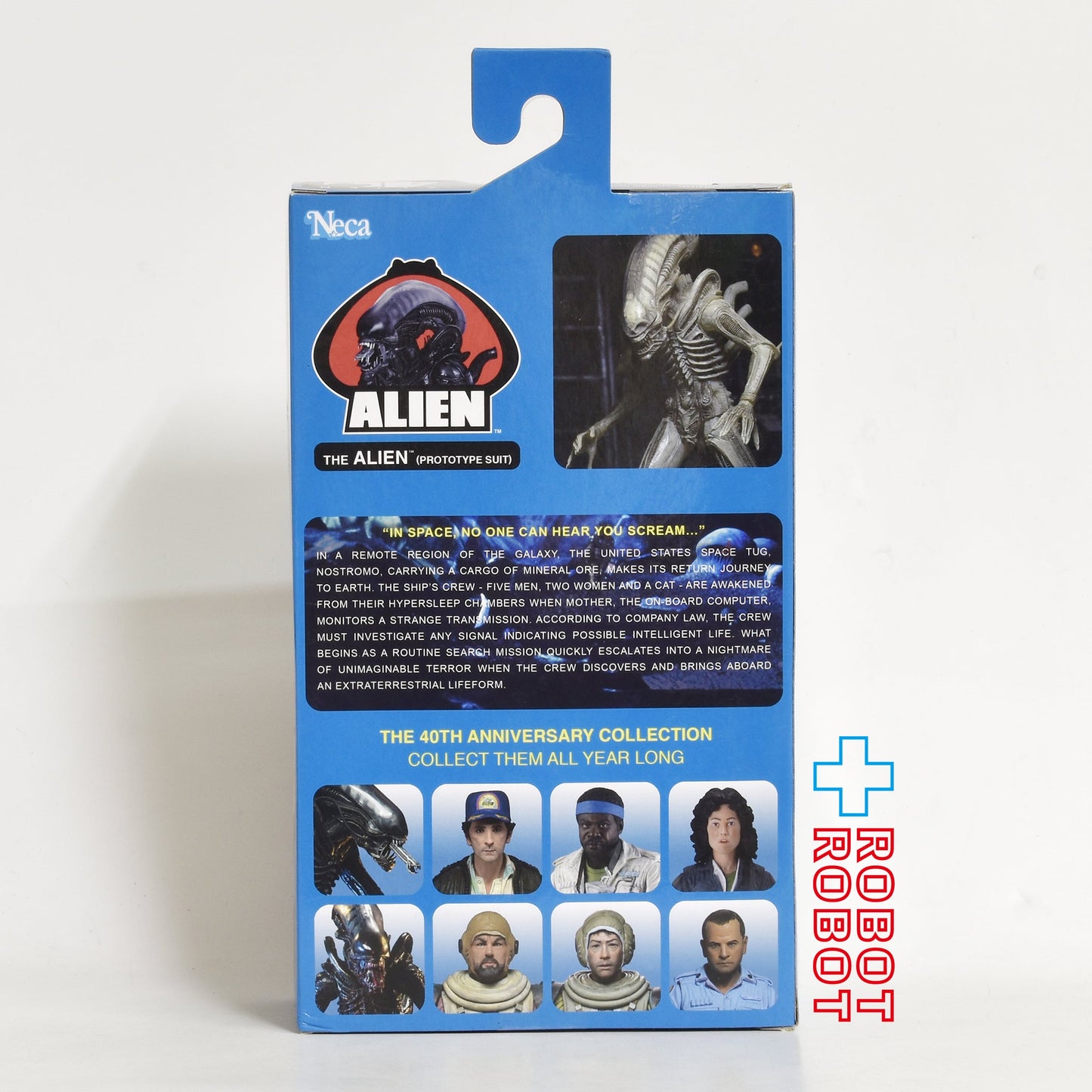 NECA エイリアン 40th アニバーサリー エイリアン (プロトタイプスーツ) 7インチ アクションフィギュア 未開封
