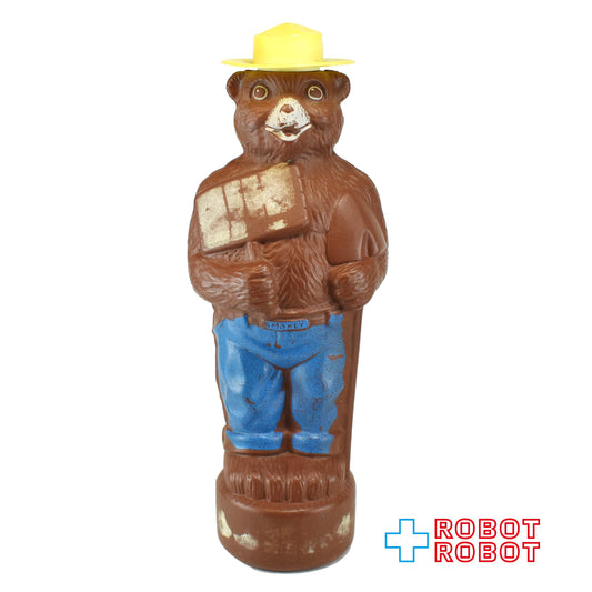 スモーキー・ベア ソーキー  バブルバスボトル プラスチックフィギュア (ランダー社) ※難あり