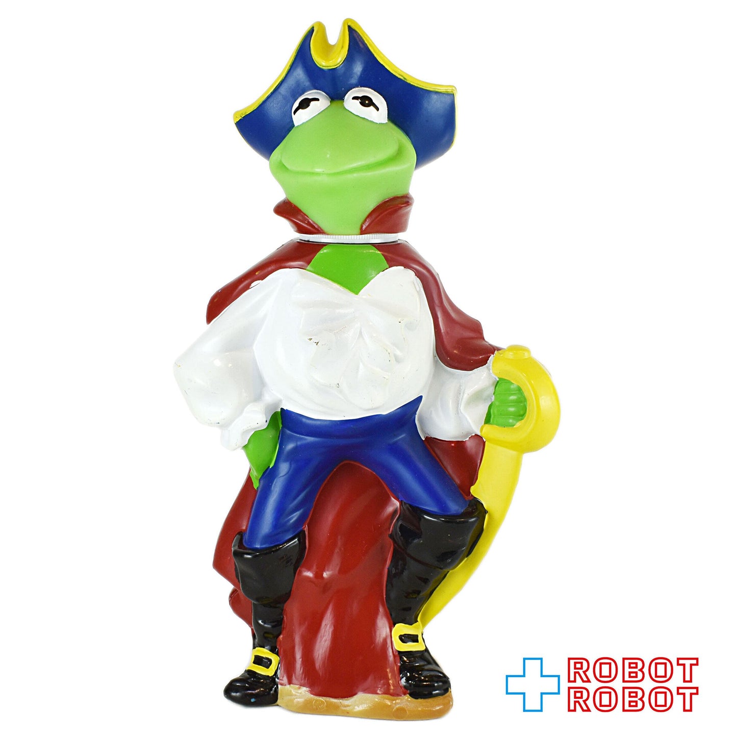 マペッツ マペットの宝島 海賊カーミット バブルバスボトル ソーキー フィギュア 紙タグ付き