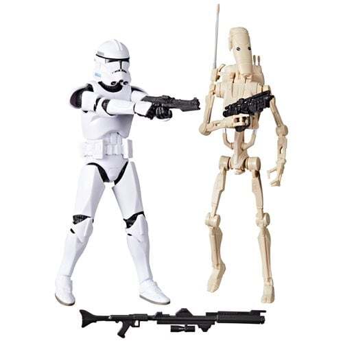 スター・ウォーズ ブラックシリーズ 限定 2024フェイズⅡ クローン・トルーパー & バトルドロイド [クローン・ウォーズ] 6インチ アクションフィギュア
