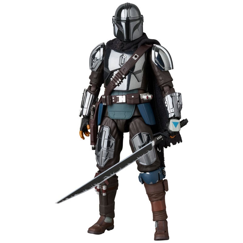 メディコム・トイ MAFEX マフェックス No.256 スター・ウォーズ マンダロリアン / マンダロリアン クロームVer. アクションフィギュア