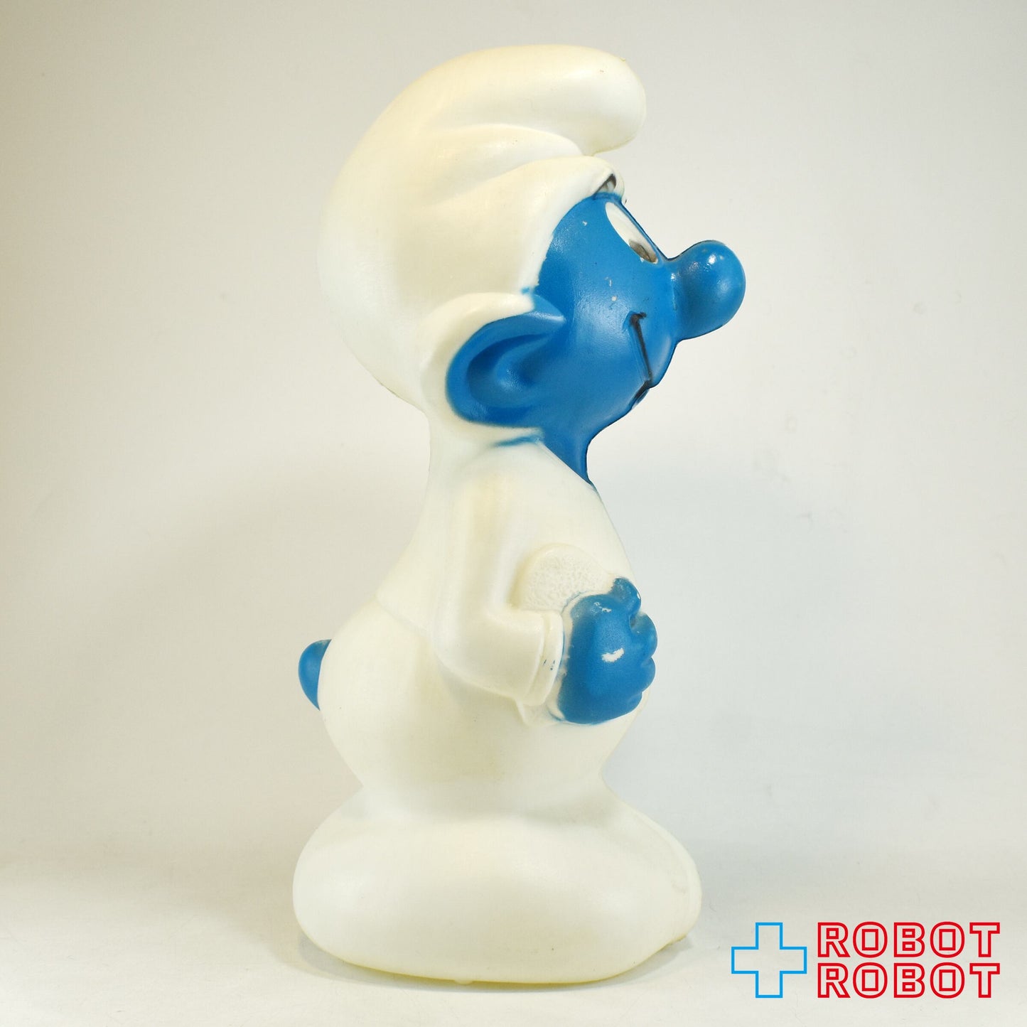 スマーフ ポリ貯金箱 1982 ※難あり