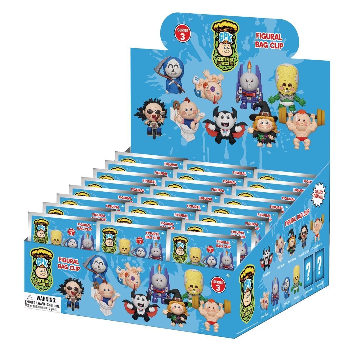 モノグラム フィギュラル バッグ クリップ ガーベッジペイルキッズ