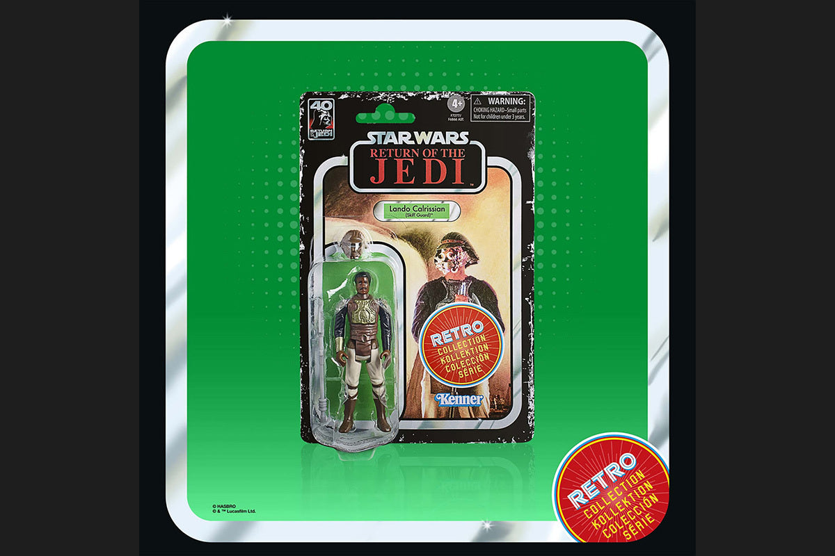 スター・ウォーズ レトロコレクション ランド・カルリジアン スキッフ・ガード [ROTJ] 3.75インチ アクションフィギュア 国内版 未開封