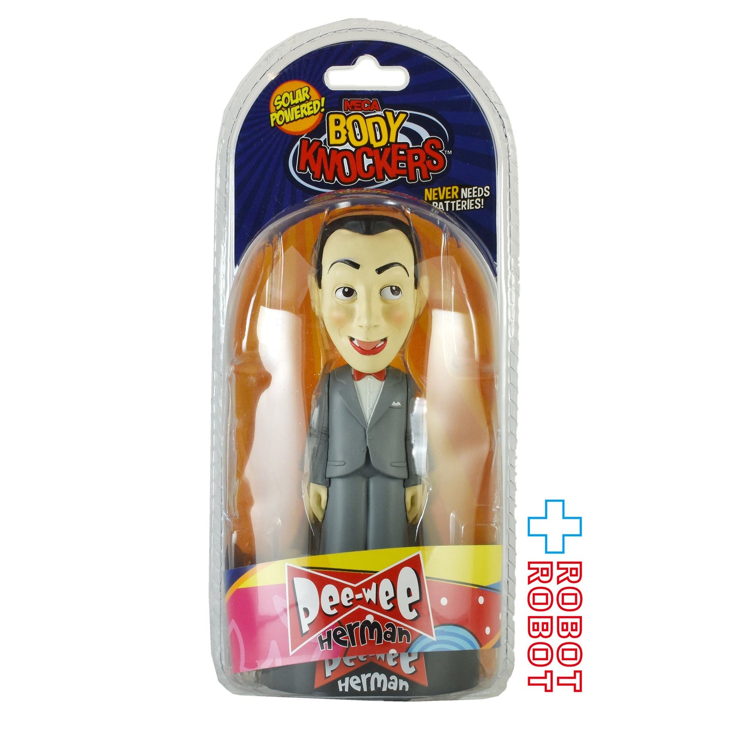 ネカ ピーウィー・ハーマン ソーラーパワー ボディーノッカー ボビングヘッドフィギュア 未開封
