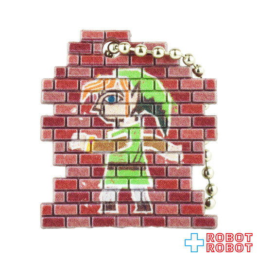 バンダイ ゼルダの伝説 神々のトライフォース2 マスコットスイング 壁画リンク カプセルフィギュア