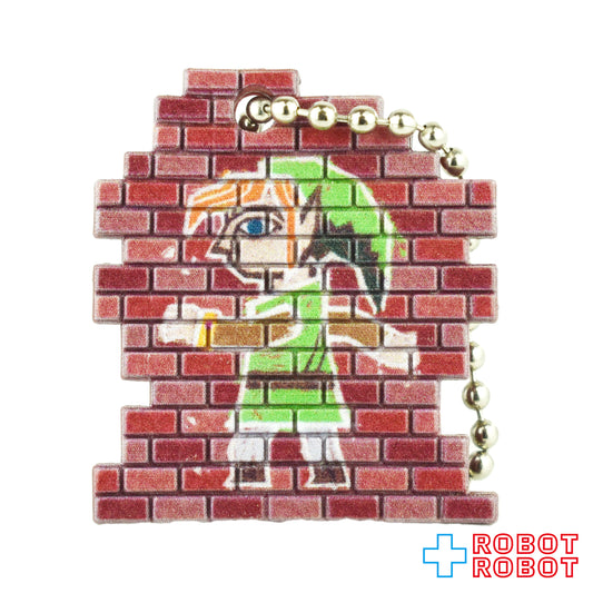 バンダイ ゼルダの伝説 神々のトライフォース2 マスコットスイング 壁画リンク カプセルフィギュア
