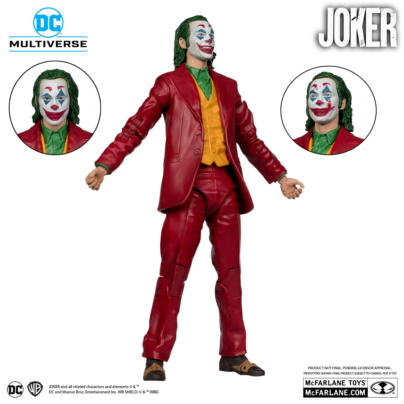 マクファーレン・トイズ DCマルチバース ジョーカー アーサー・フレック & マレー・フランクリン・ショー デラックス・コレクターセット 7インチ アクションフィギュア 国内版 未開封