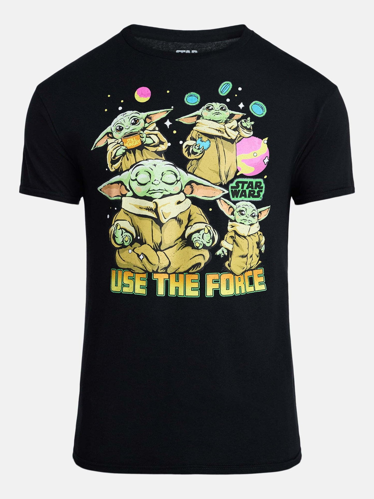 スター・ウォーズ グローグー USE THE FORCE グラフィック Tシャツ L