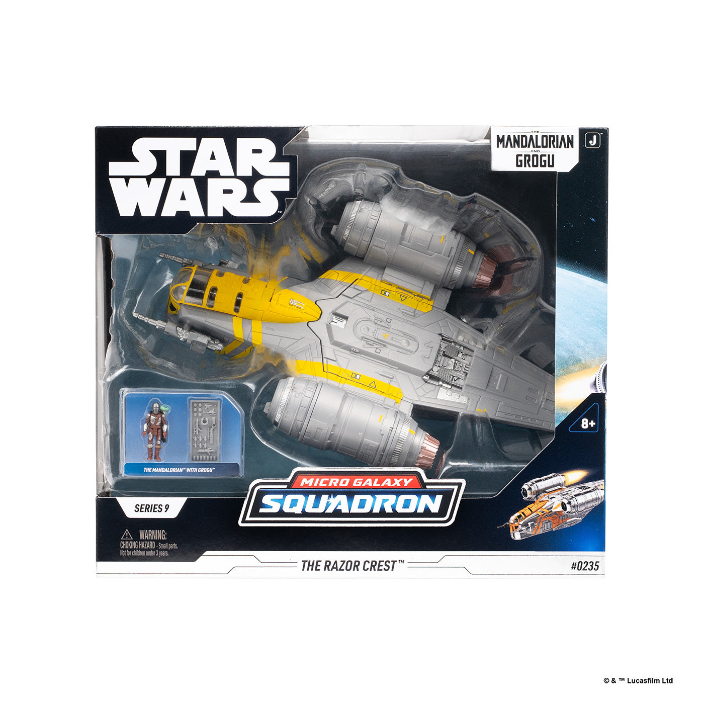 スター・ウォーズ マンダロリアン　マイクロ・ギャラクシー　レイザー・クレスト スター・ウォーズ マイクロ・ギャラクシー スターシップ・クラス