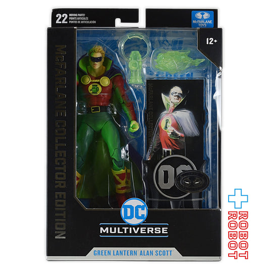 マクファーレン・トイズ DCマルチバース グリーンランタン (アラン・スコット) コミック / Day of Vengeance プラチナムエディション 7インチ アクションフィギュア 未開封