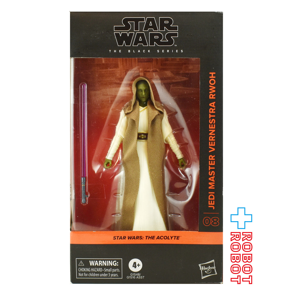 スター・ウォーズ ブラックシリーズ #TA08 ジェダイマスター ヴァーネストラ・ロウ [アコライト] 6インチ アクションフィギュア US版 未開封
