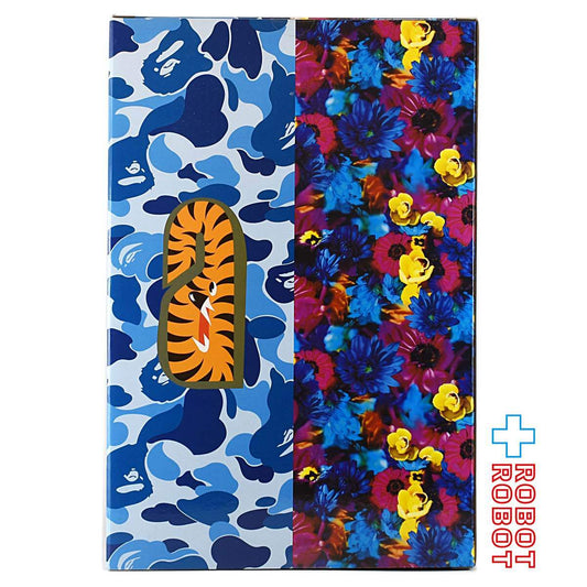 メディコム ベアブリック BAPE(R) × M / mika ninagawa SHARK BLUE 100％ & 400％