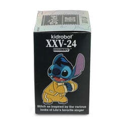 キッドロボット バニー・スタイライズド フィギュア ディズニー リロ & スティッチ エルヴィス・ゴールドスーツ・スティッチ (フロッキー Ver.) 4インチ フィギュア 未開封