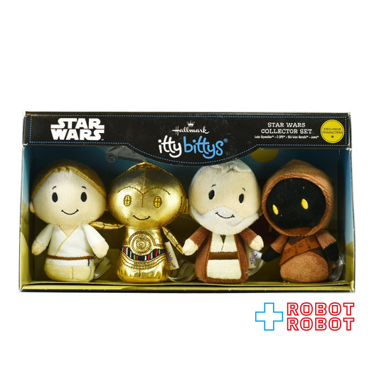 ホールマーク スター・ウォーズ ルーク・スカイウォーカー オビ＝ワン・ケノービ C-3PO ジャワ itty bitty ぬいぐるみ コレクターズセット 2016