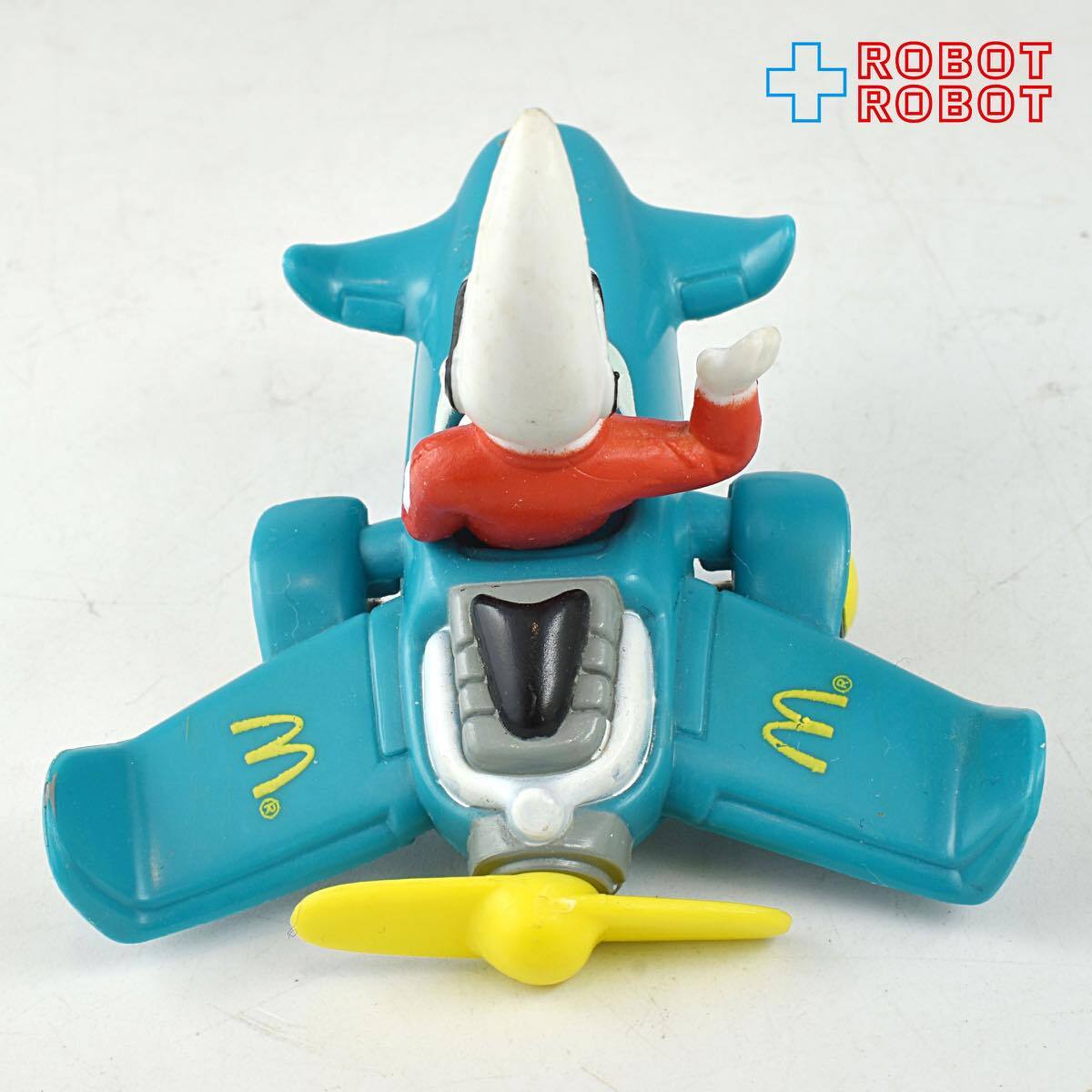 マクドナルド マックトゥナイト #6 飛行機 フィギュア ハッピーミールトイ 1988 袋入開封