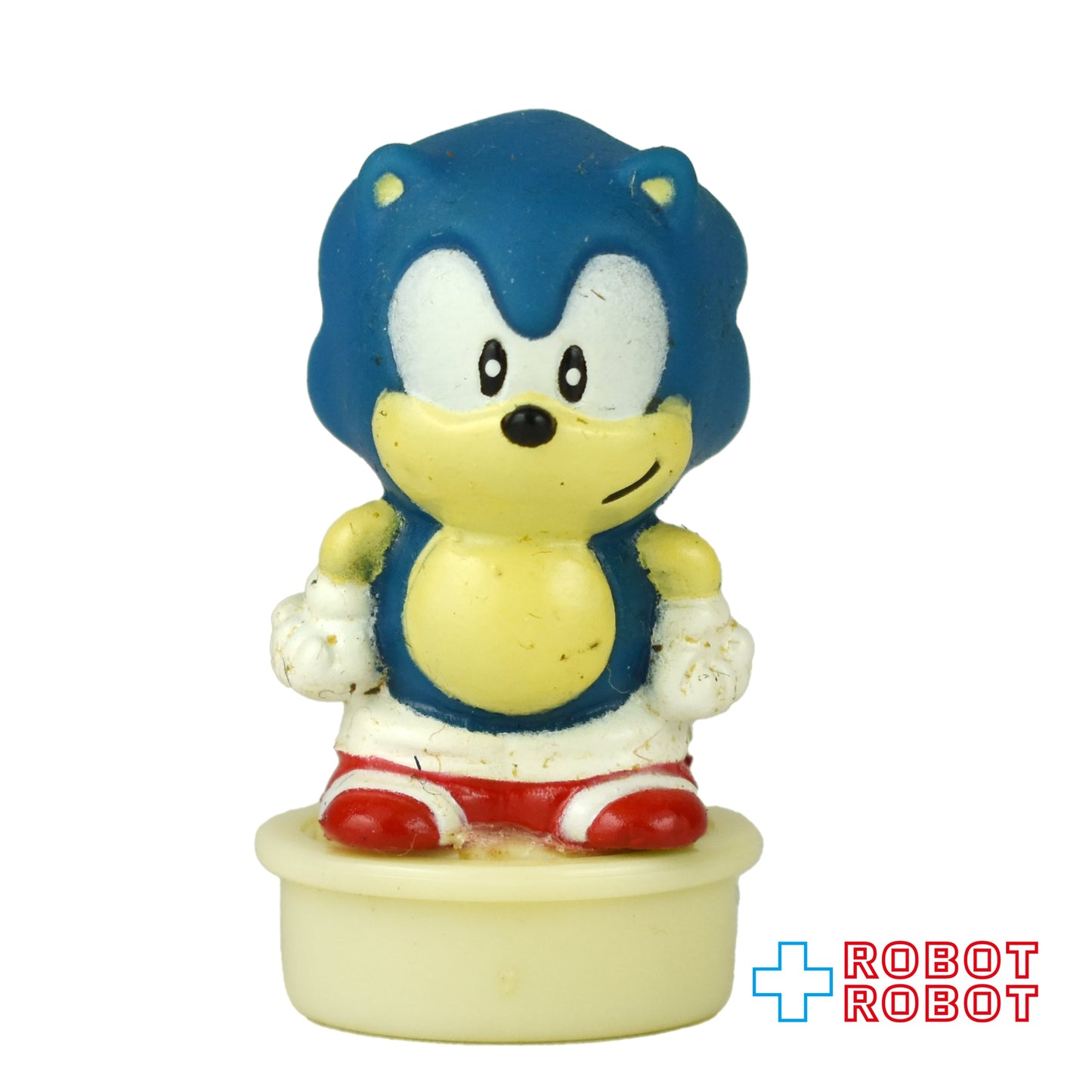 セガ ソニック・ザ・ヘッジホッグ ソニック スタンプ付ミニソフビフィギュア