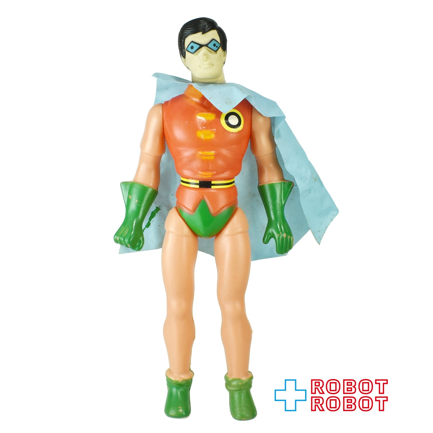 メキシコ製 DC ロビン (バットマン) 水色マント ブロー成形 ポリ アクションフィギュア