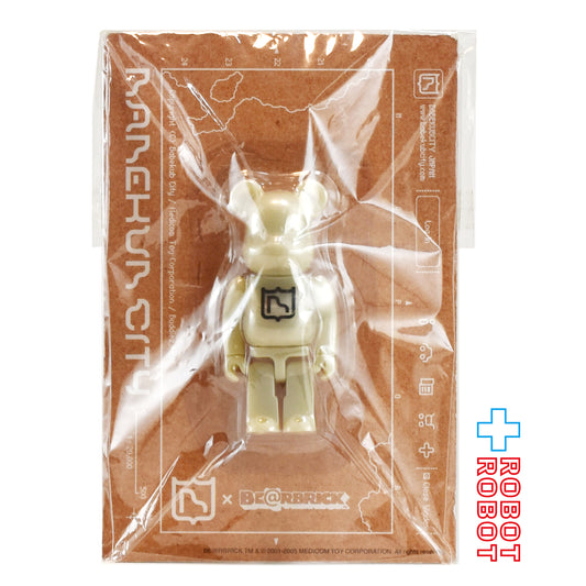 メディコム ベアブリック BE@RBRICK 100% 2005 ベイブキューブシティ 会員 限定 年賀状 ノベルティ 未開封 ４号店商品