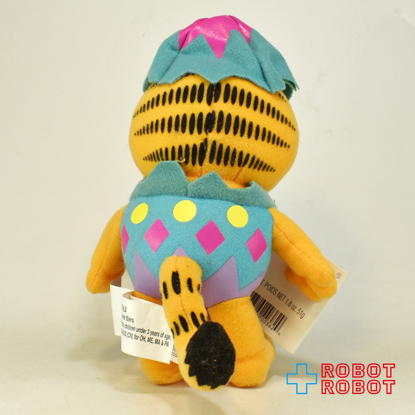 ラッセル・ストーバー ガーフィールド イースター ぬいぐるみ人形 紙タグ付