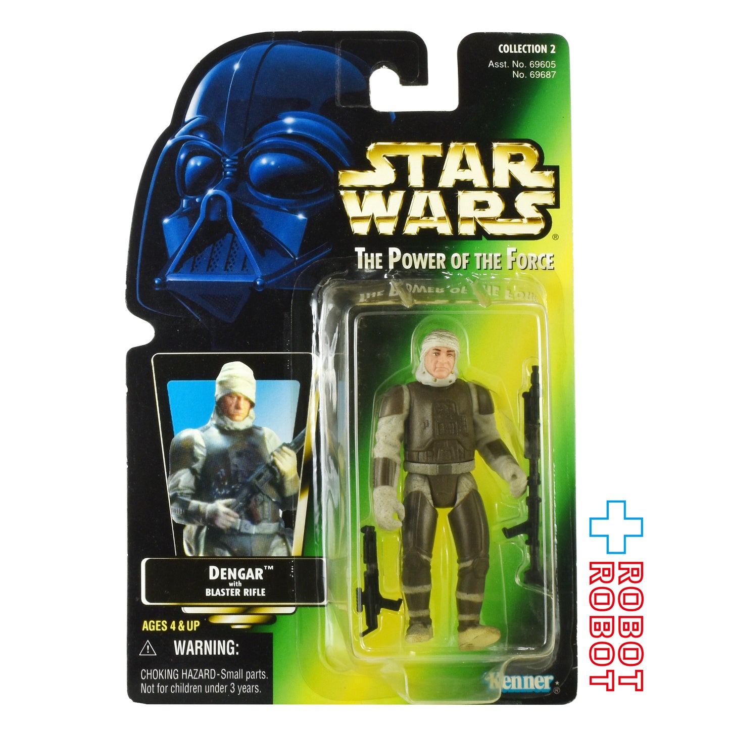 スター・ウォーズ POTF2 グリーンカード デンガー 3.75インチ アクションフィギュア US版 未開封