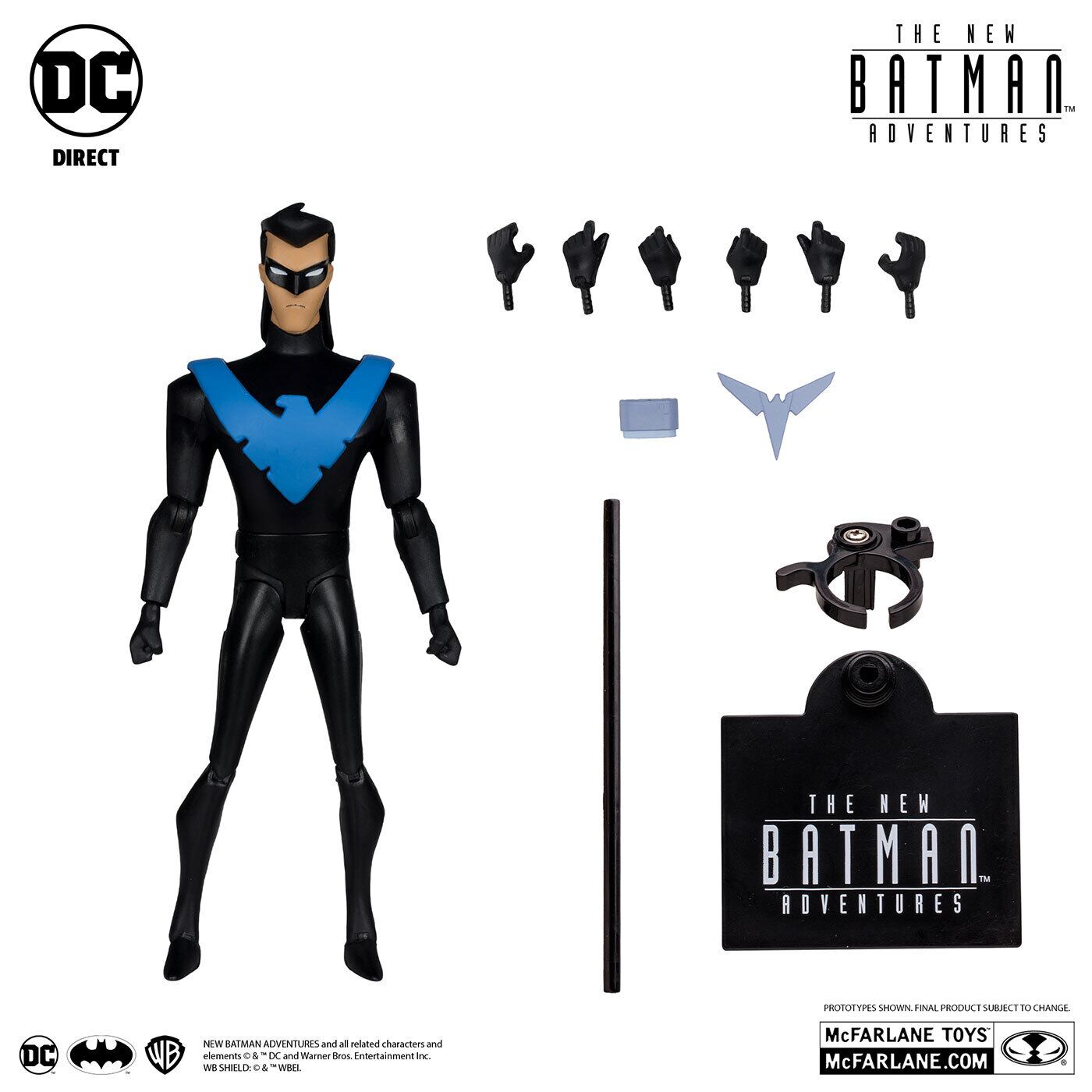 マクファーレン・トイズ DCダイレクト バットマン アニメイテッド ニュー・バットマン・アドベンチャーズ #14 ナイトウィング 6インチ アクションフィギュア 国内版 未開封