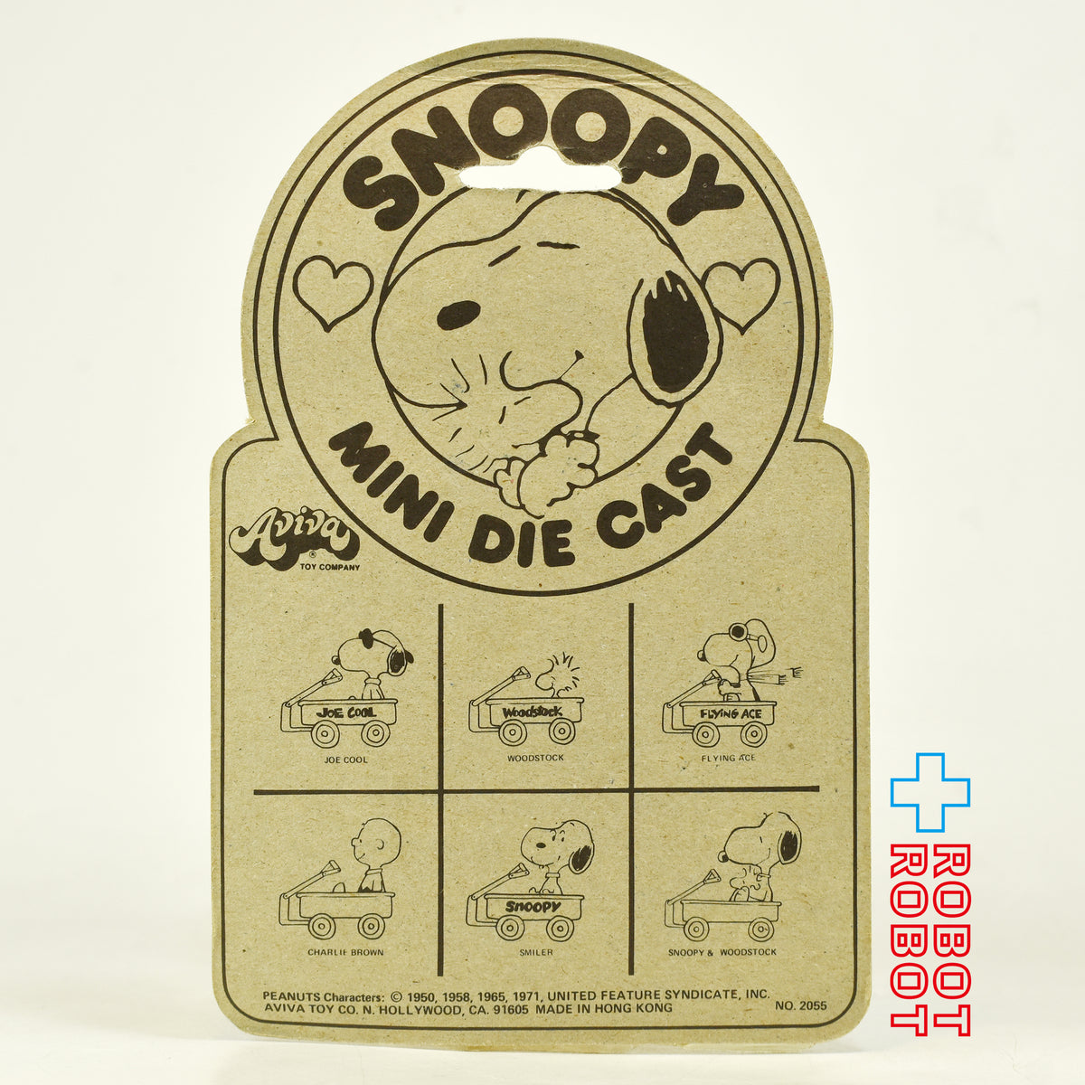 ピーナッツ ウッドストック ワゴン ダイキャスト ミニカー 未開封 ※パッケージダメージ