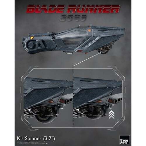 スリーゼロ ブレードランナー 2049 K スピナー 4.5インチ ダイキャスト