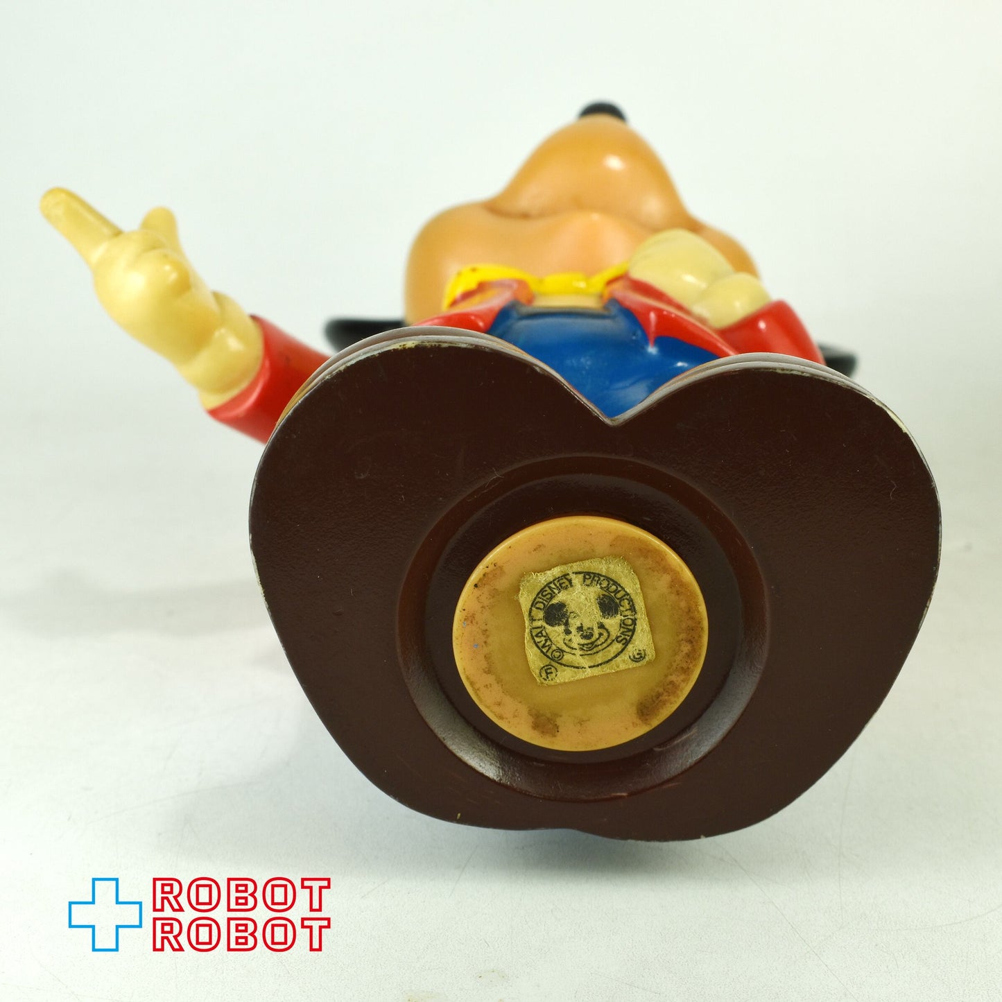 ミッキーマウス ソフビ貯金箱 赤ジャケット黄蝶ネクタイ