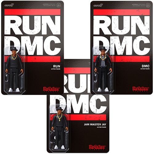 リ・アクション RUN DMC Ver.2 3体セット 3.75インチ アクションフィギュア 未開封