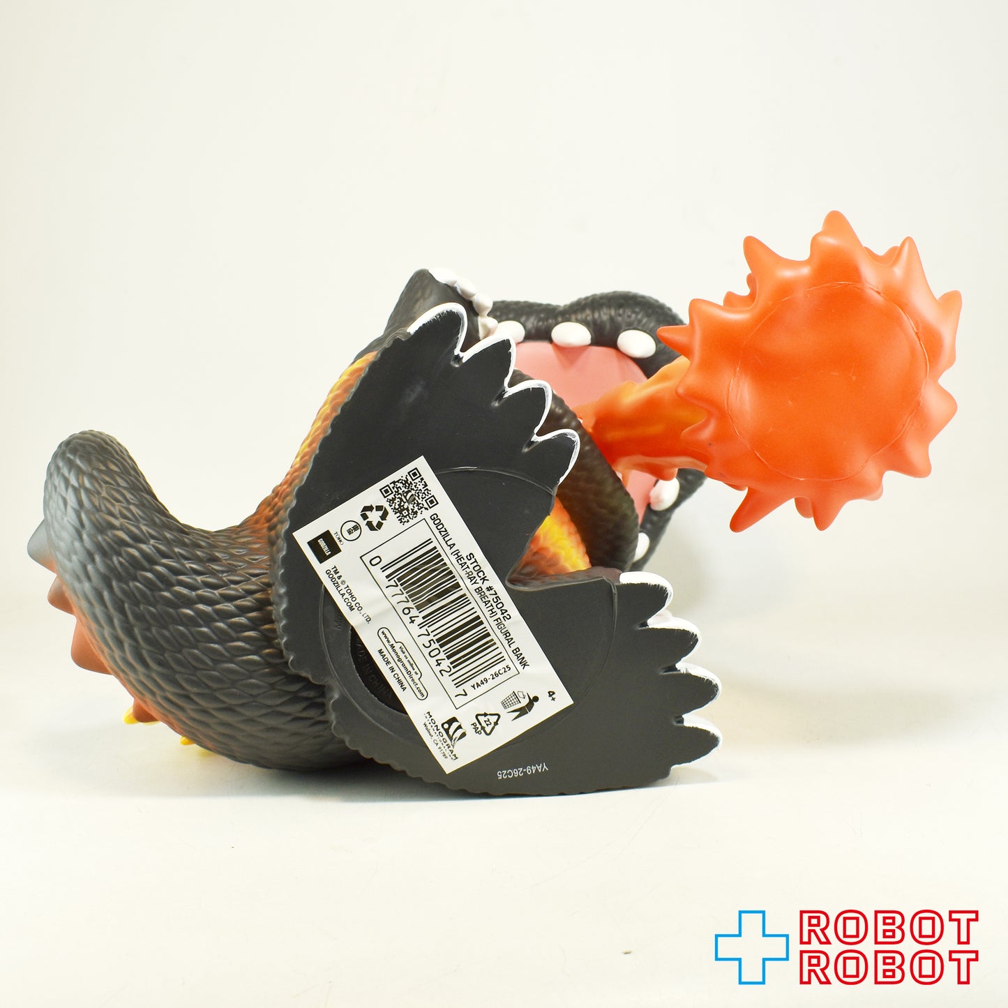 モノグラム 東宝ゴジラ怪獣 ゴジラ ブレス PVC貯金箱