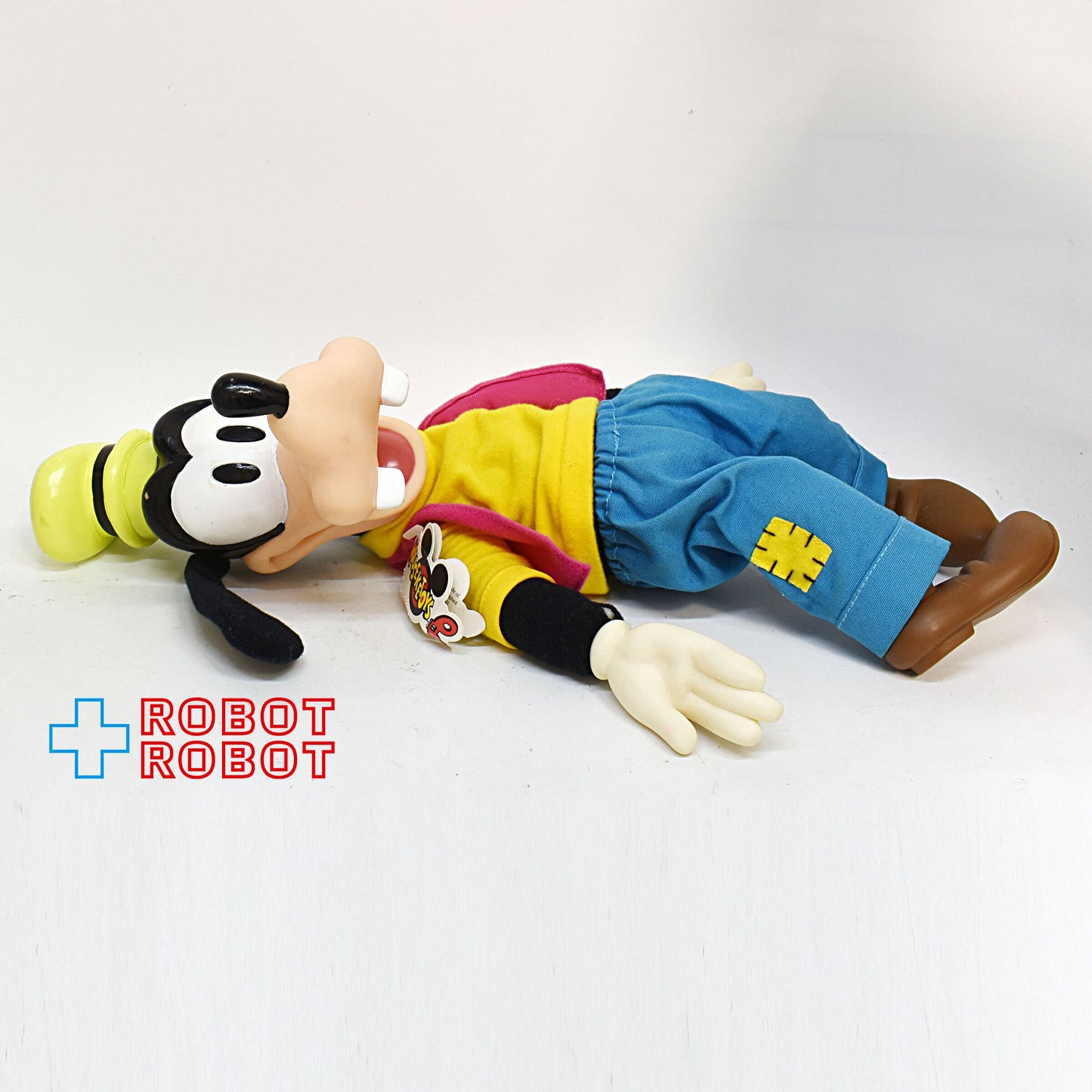 ディズニー グーフィー ビニードール ラバーフェイス ぬいぐるみ人形 マウスキトイズ