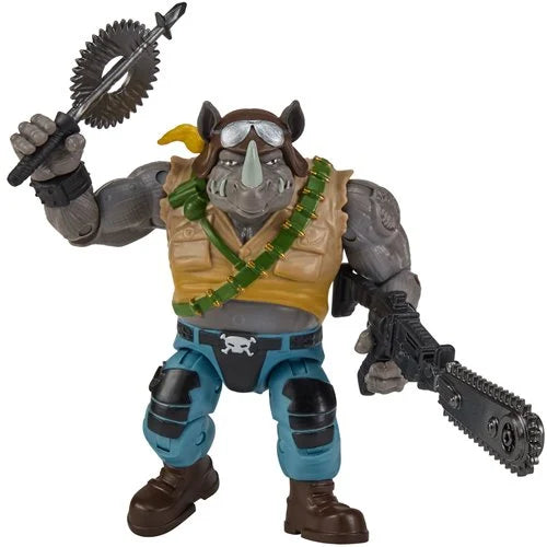 プレイメイツ ティーンエイジ・ミュータント・ニンジャ・タートルズ TMNT x G.I.ジョー ロックステディ as ブザー アクションフィギュア 未開封