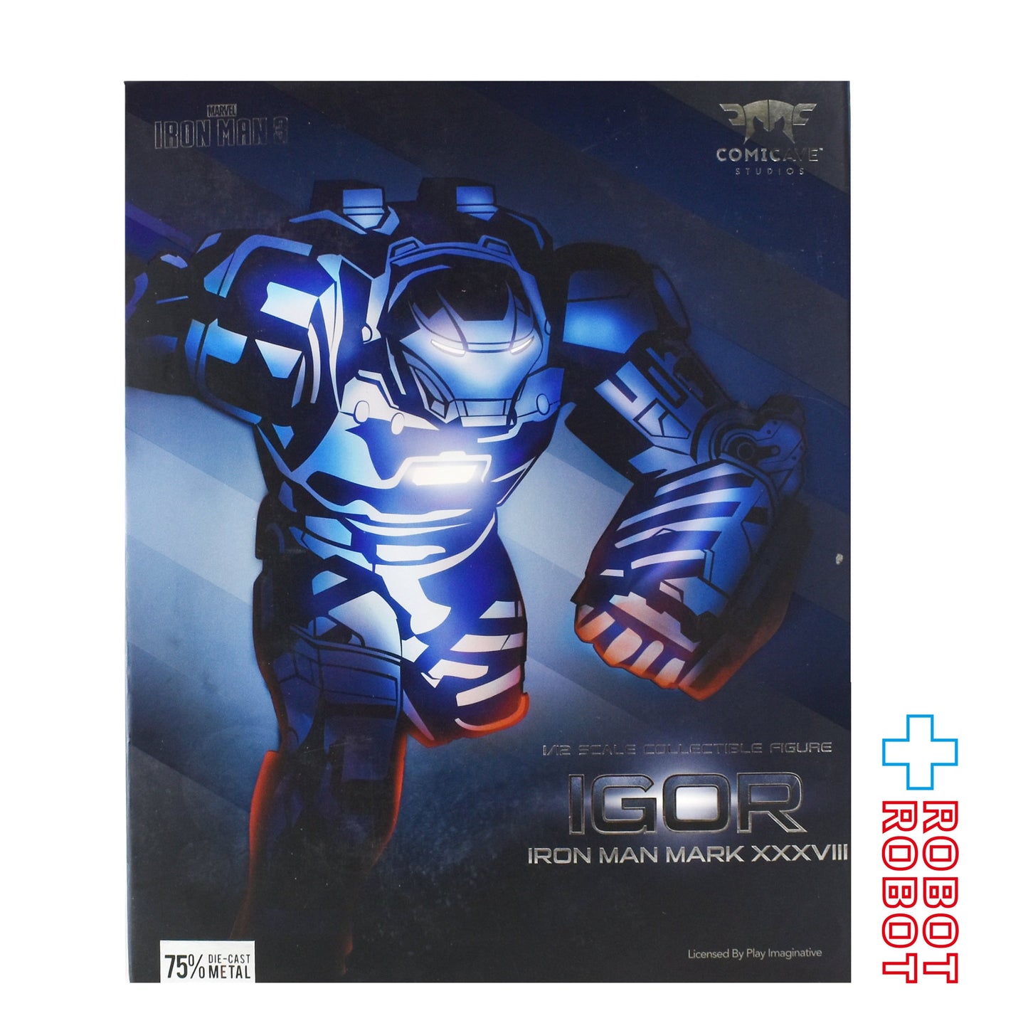 コミケイブスタジオ アイアンマン3 / アイアンマン イゴール マーク38 1/12 コレクティブル プレミアム アクションフィギュア 開封箱付