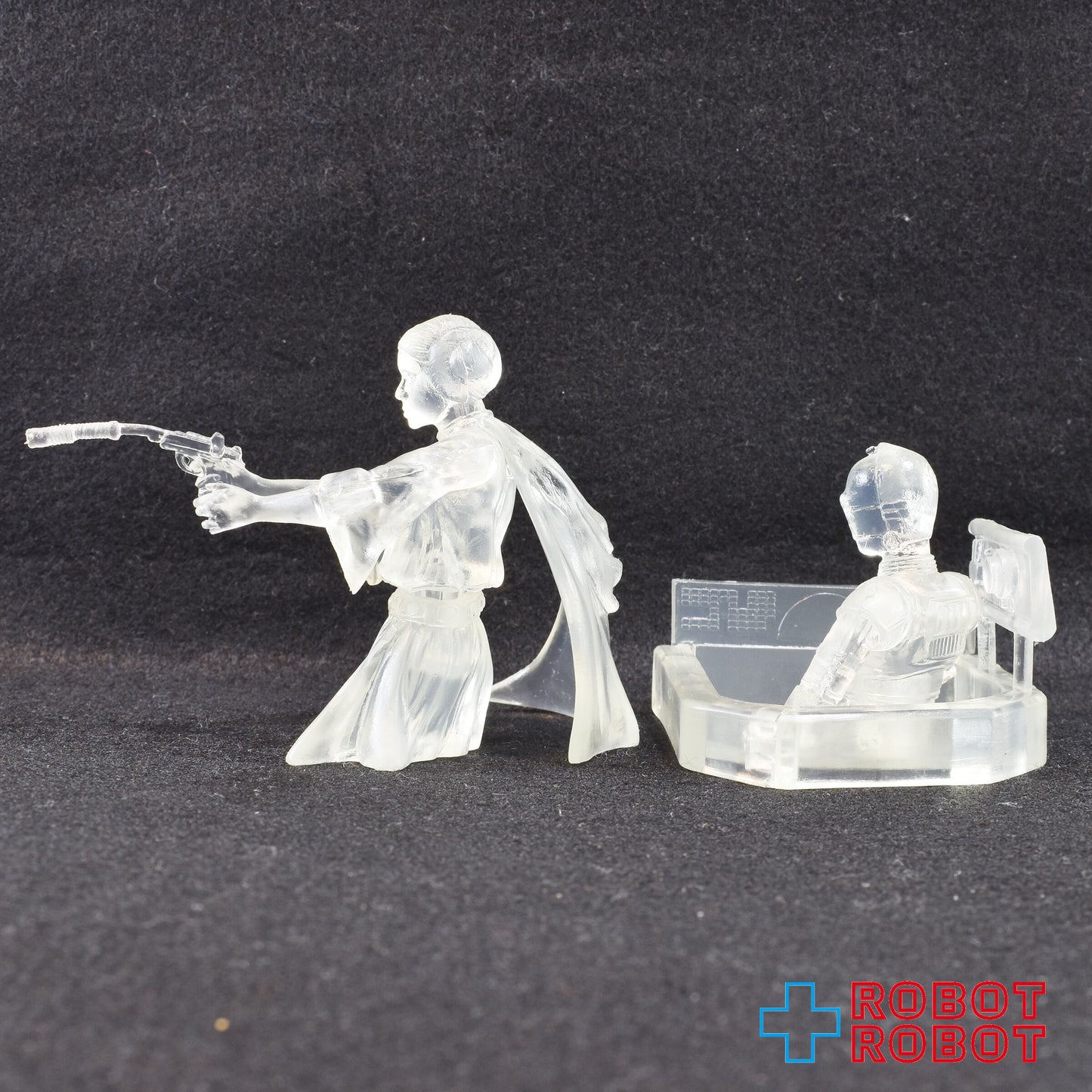 ジェントル・ジャイアント スター・ウォーズ ルーク C-3PO レイア姫 ハン・ソロ クリア ミニバスト フィギュア 4体セット 箱入 限定