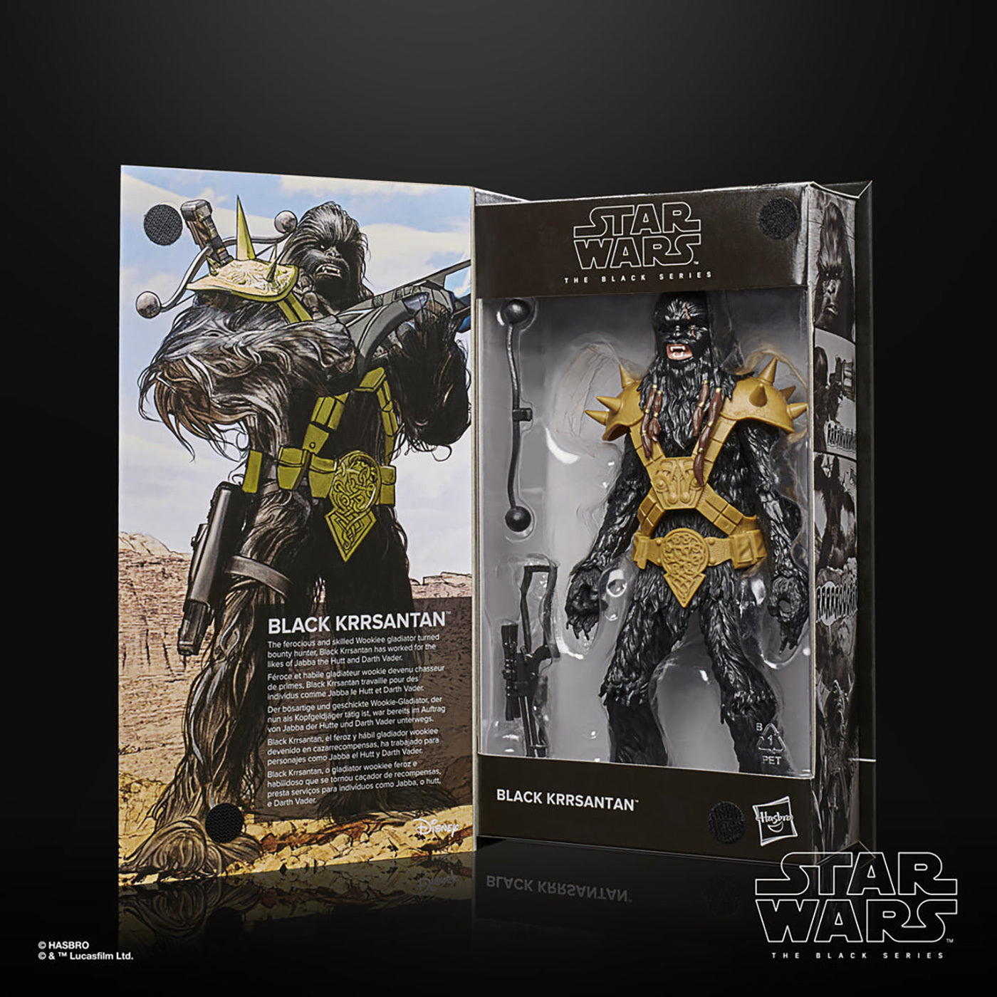 スター・ウォーズ ブラックシリーズ 50周年記念版 ブラック・クルルサンタン [コミック] 6インチフィギュア US版