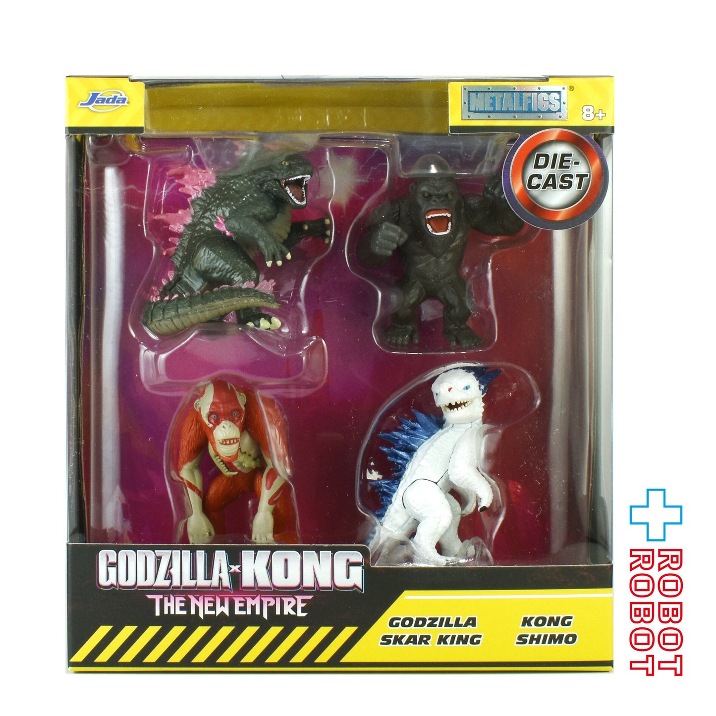 jada メタルズ ダイキャスト ゴジラ×コング 新たなる帝国 4パック フィギュア