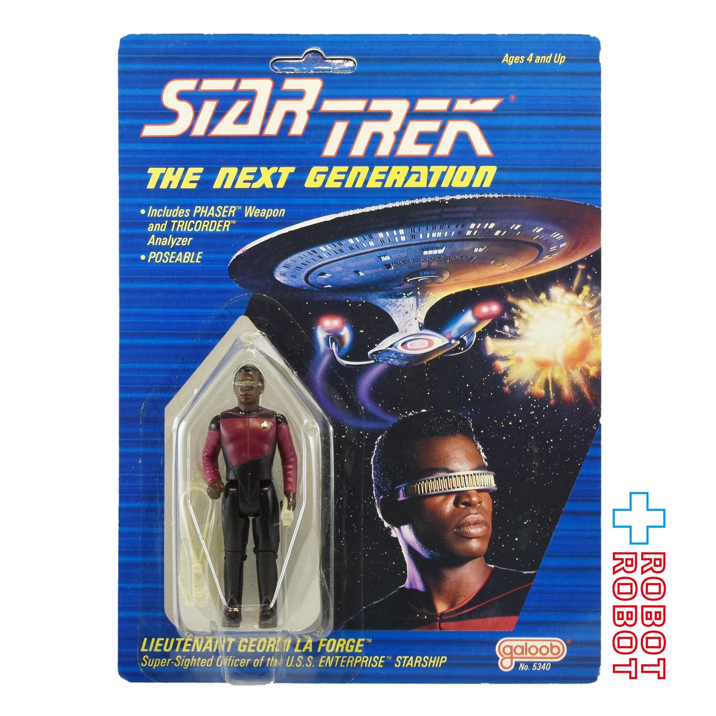 ガルーブ社 新スタートレック ジョーディ・ラ＝フォージ 3.75インチ アクションフィギュア 未開封
