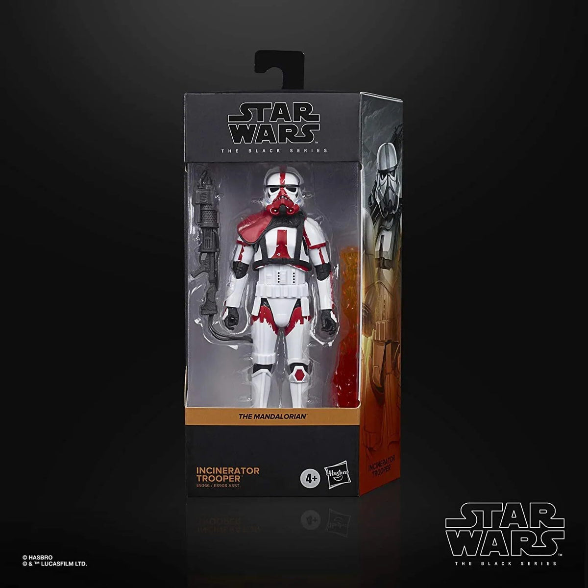 ※パッケージダメージ：スター・ウォーズ ブラックシリーズ #MAN03 インシネレーター・トルーパー [マンダロリアン] 6インチフィギュア US版 未開封