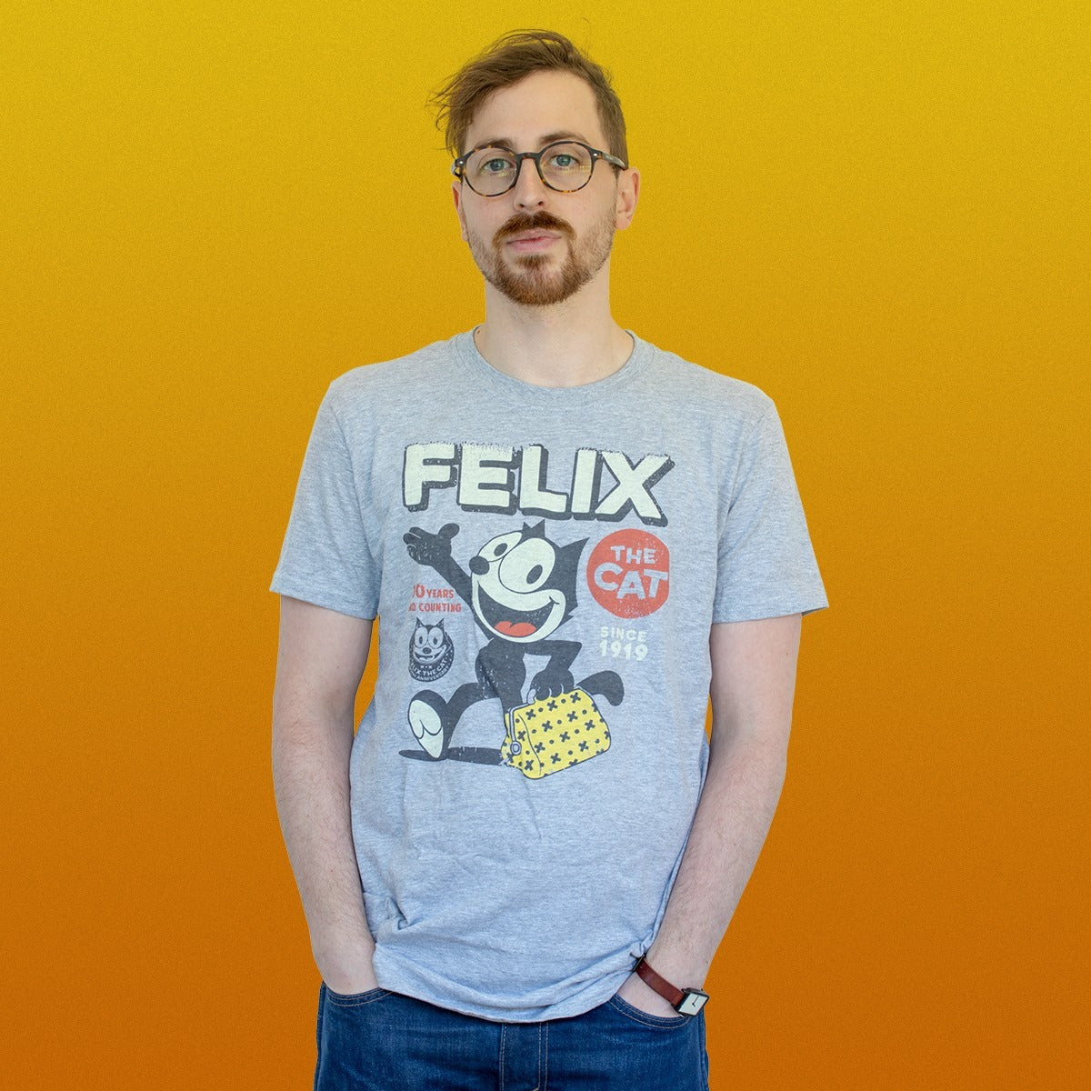 ファンコ POP! Tees フィリックス・ザ・キャット 100周年記念版 (ターゲット限定) Lサイズ 未開封