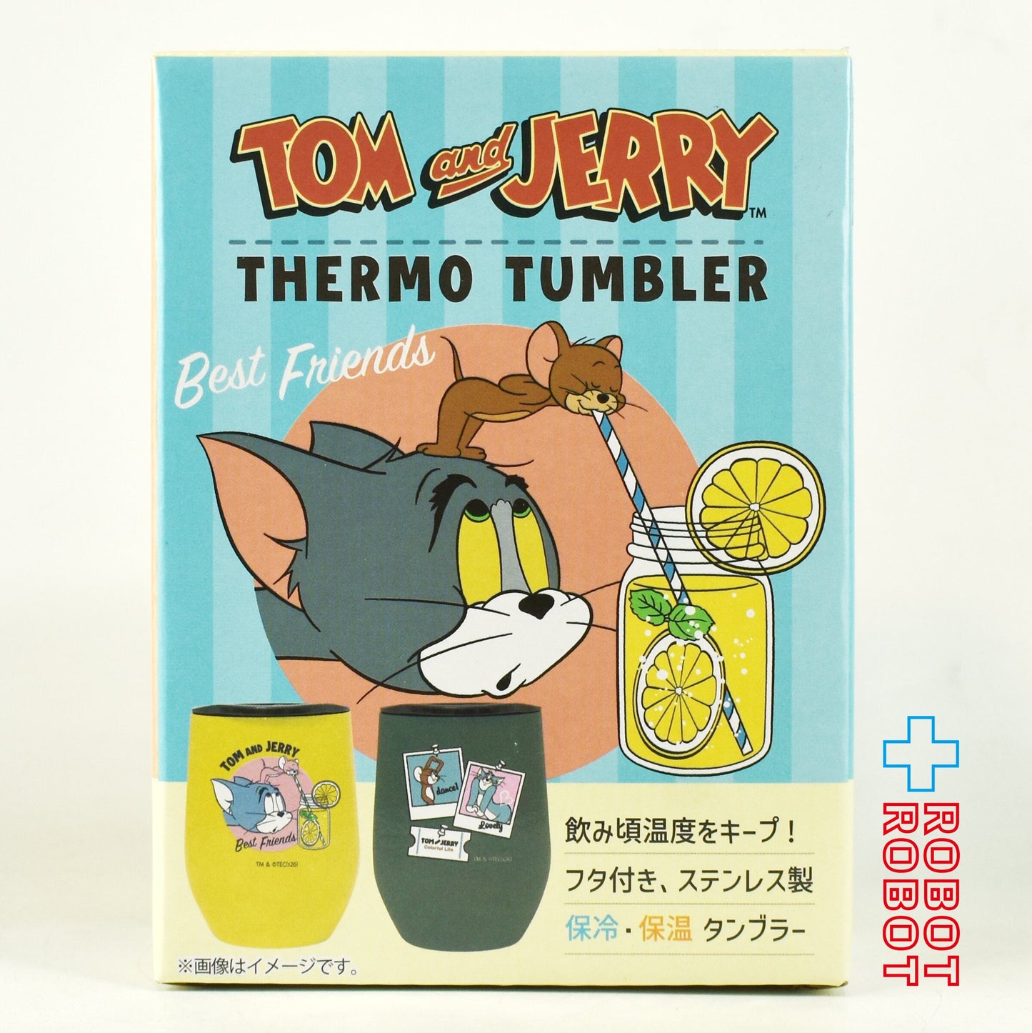 ピーナッツ・クラブ トムとジェリー サーモタンブラー グリーン 箱入