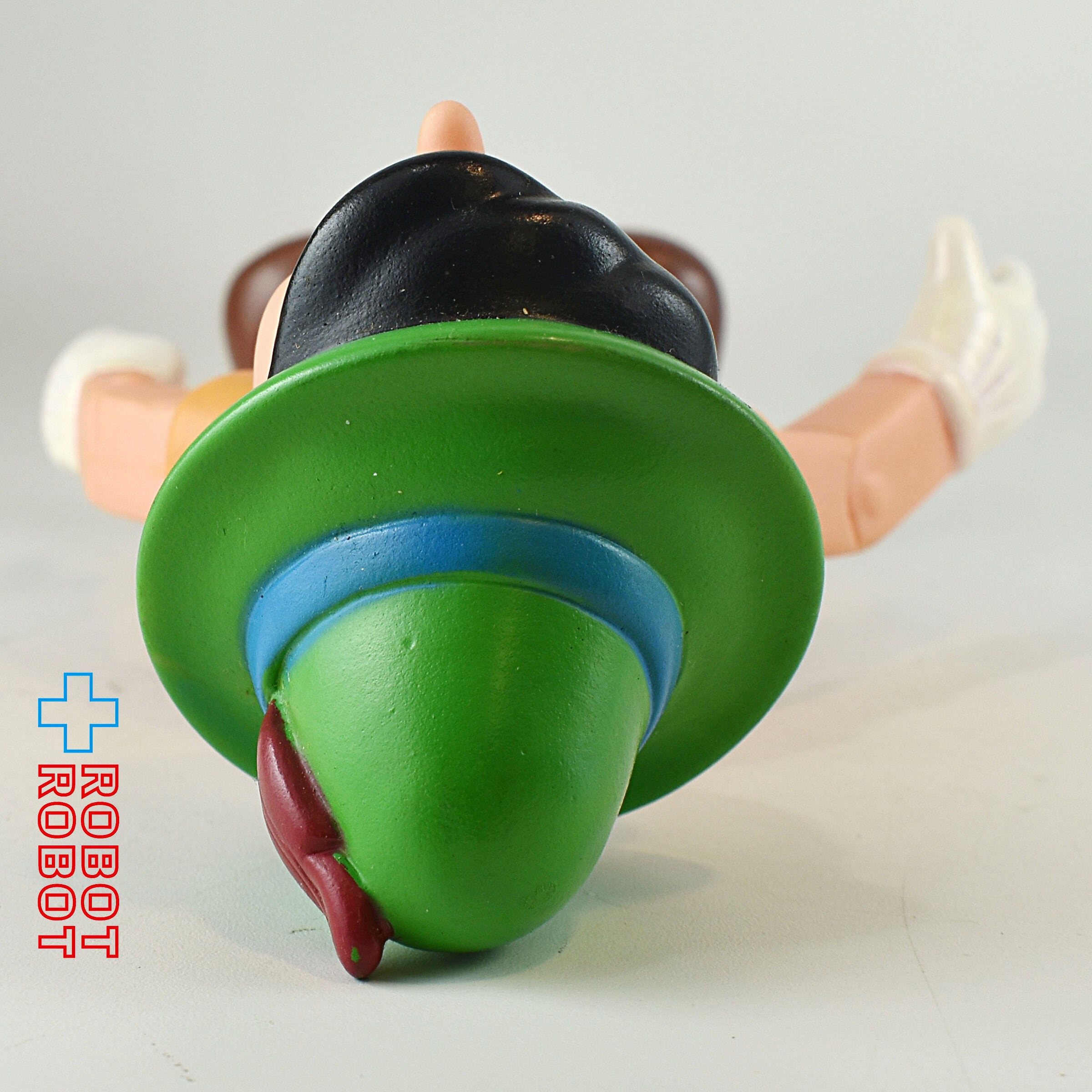 ディズニー ピノキオ 関節可動 ラバードール ソフビ 香港 紙タグ ディズニー ピノキオ 関節可動 ラバードール ソフビ 香港 紙タグ