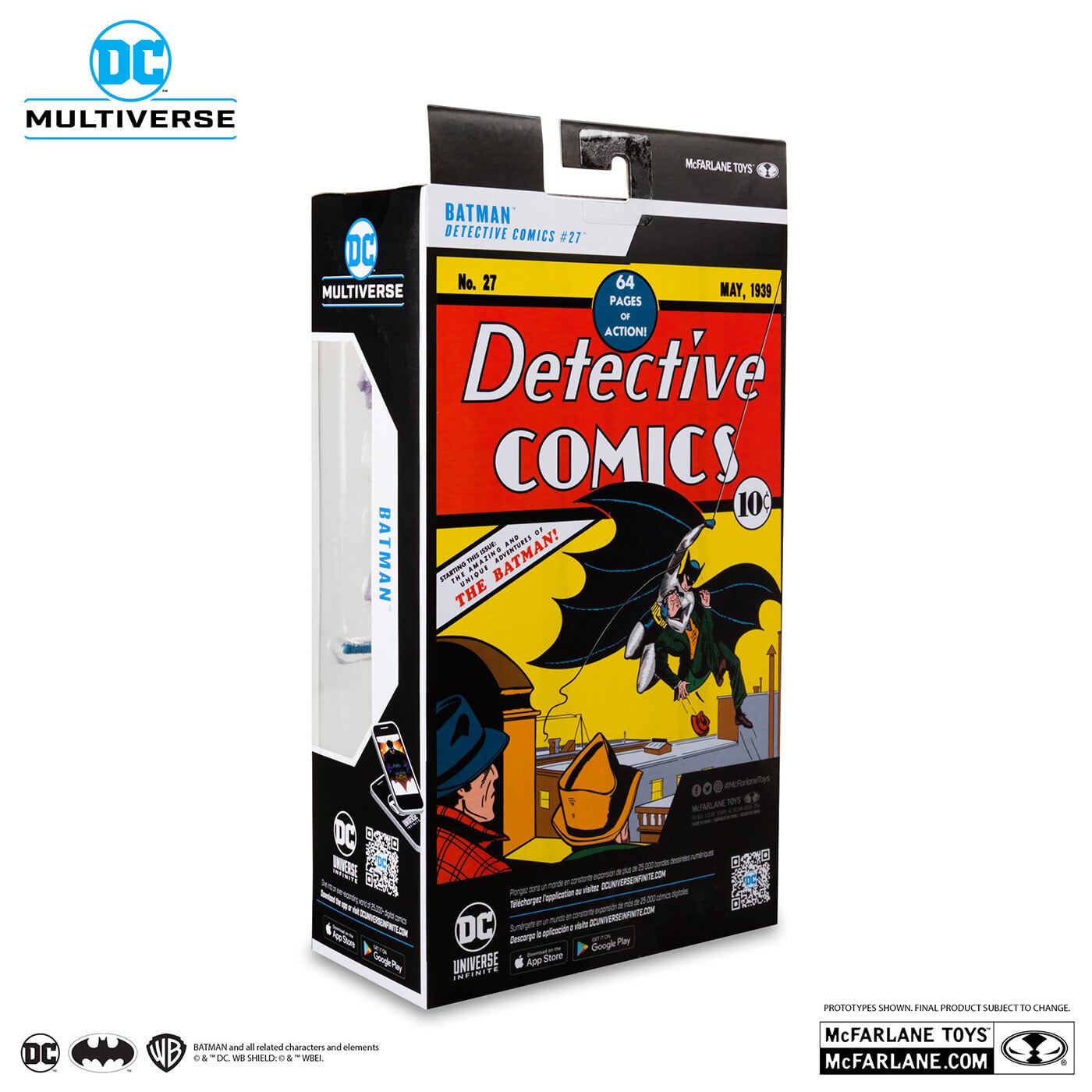 DC マルチバース #264 バットマン Detective Comics #27 7インチ アクションフィギュア 国内版 未開封