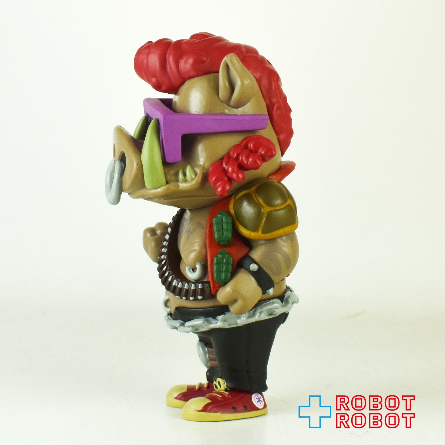 ファンコ SODA ソーダ缶 ニンジャ・タートルズ ビーバップ ビニールフィギュア