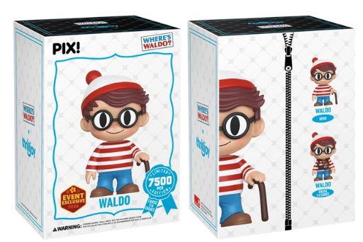 スリルジョイ PIX ピックス ウォーリーを探せ ! ウォーリー ビニールフィギュア 箱付