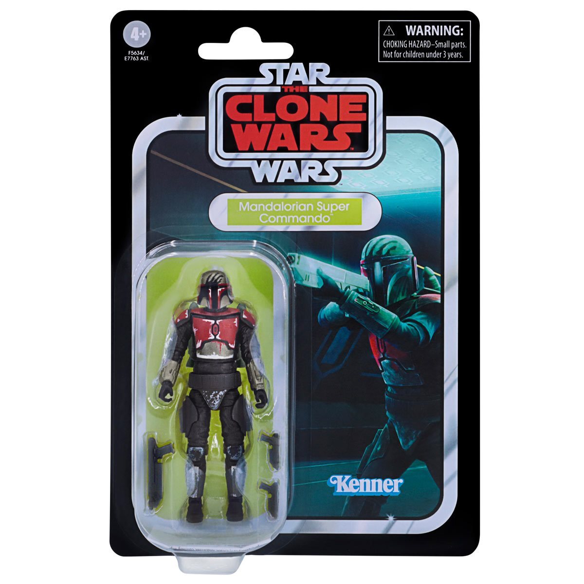スター・ウォーズ VC243 マンダロリアン・スーパー・コマンドー [クローン・ウォーズ] ヴィンテージコレクション 3.75インチ アクションフィギュア US版 未開封
